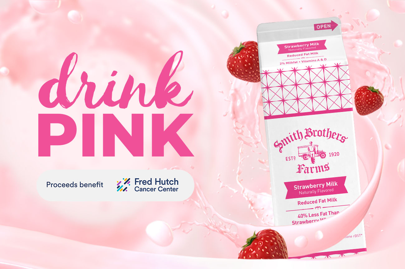 Smith Brothers Farms Drink Pink Campaign